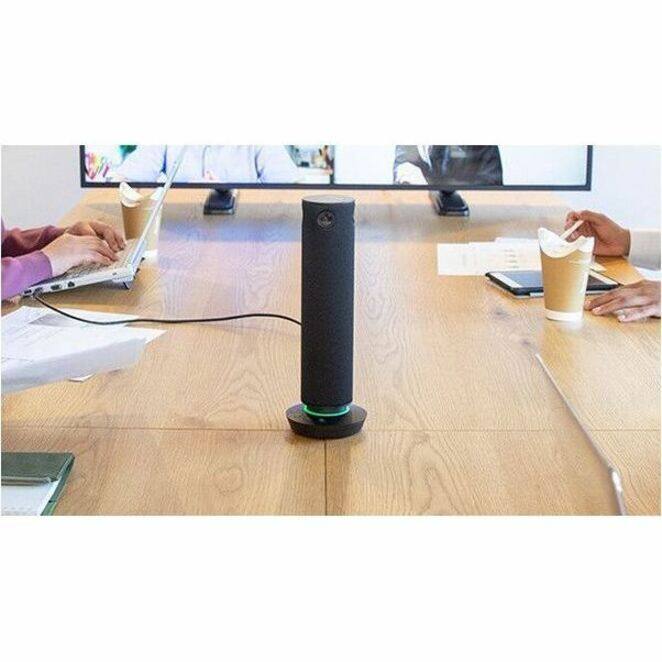 Alt View 4. Panasonic - Panasonic 360 Degree Camera Speakerphone - CMOS - Black.