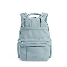 Bagsmart - Lightweight Unisex Casual Backpack, Water-Resistant Daypack Bookbag for 14-15 Inch Laptop, Travel Work Commuter - Mint Green