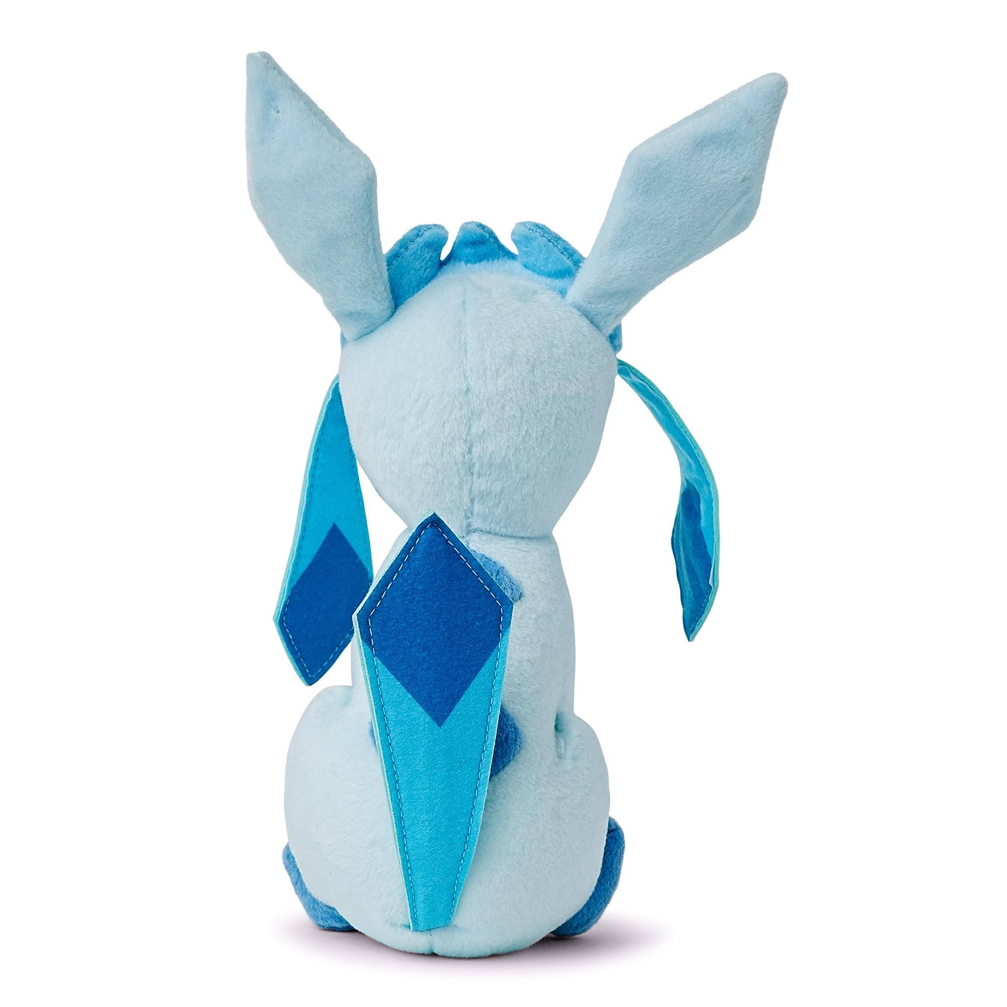 Alt View 1. TOMY - Pokemon 8 Inch Collector Plush | Glaceon - Multi-Colored.