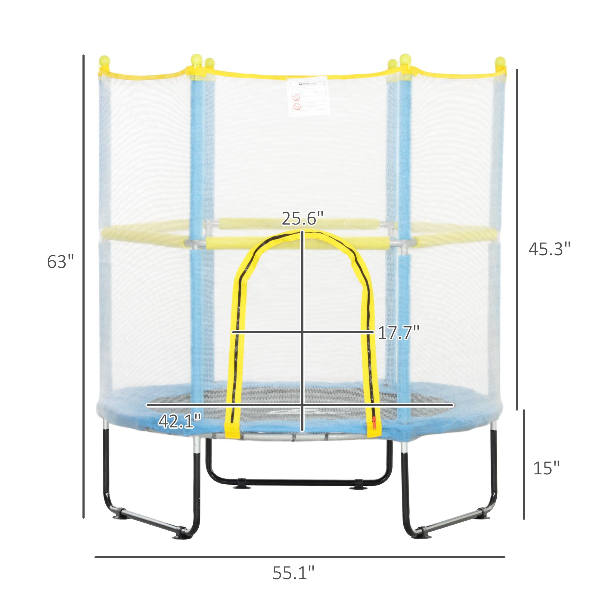 Qaba 4.6FT Trampoline, 55