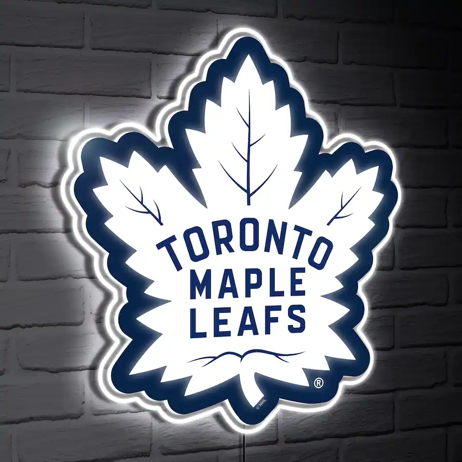 Evergreen Enterprises Toronto Maple Leafs LED Team Logo Shaped Lighted ...