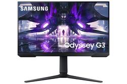 Samsung - Odyssey G3 24" LED FreeSync Premium 165Hz 1ms Gaming Monitor (DisplayPort, HDMI) - Black - Front_Zoom