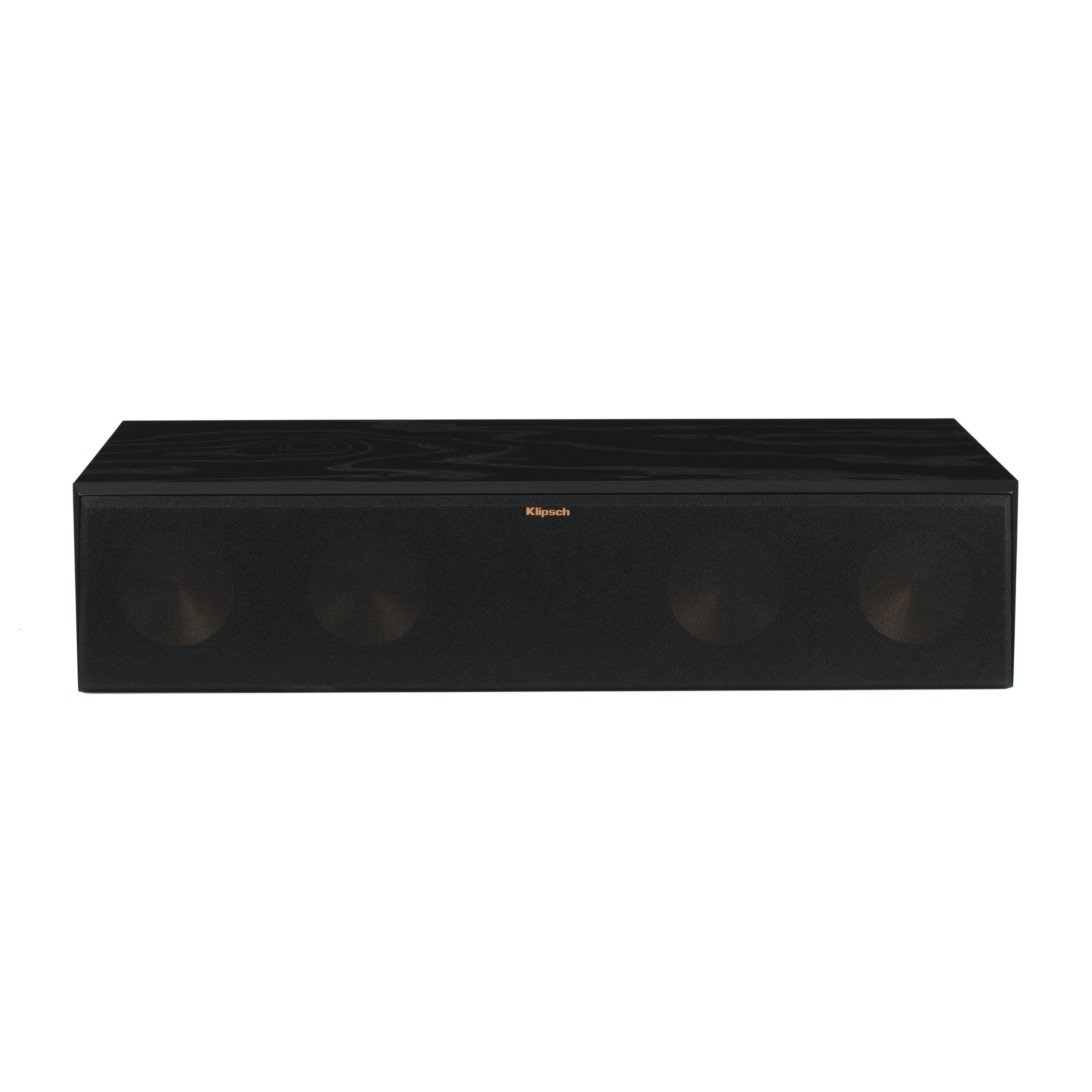 Alt View 1. Klipsch - Klipsch RC-64 III Center Speaker - Black Ash.