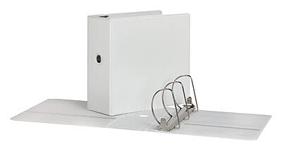 Alt View 5. Cardinal - XtraLife ClearVue Heavy Duty 5" 3-Ring View Binders, D-Ring - White.
