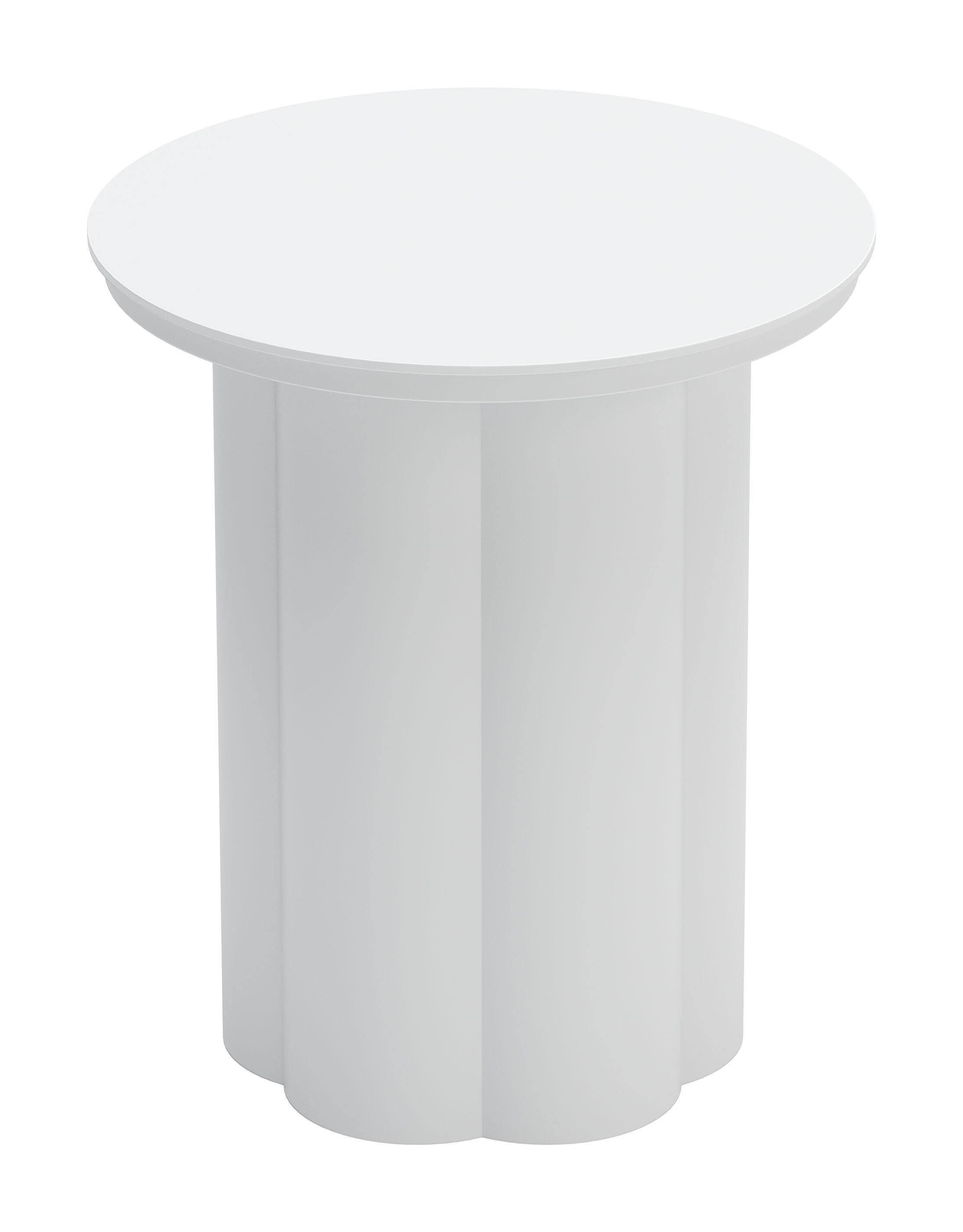 Alt View 1. Hivvago - Kogur Side Table White - White.