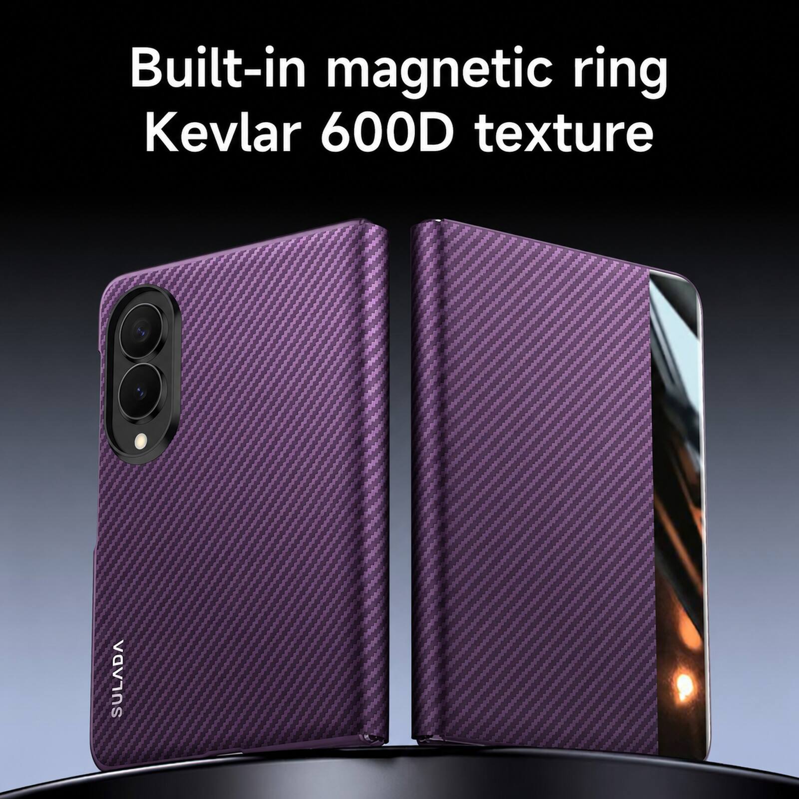Built-in magnetic ring  
Kevlar 600D texture  
SULADA
