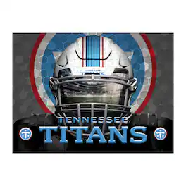 Sporticulture - Tennessee Titans 18" x 24" 3D Facemask Puzzle - Multicolor