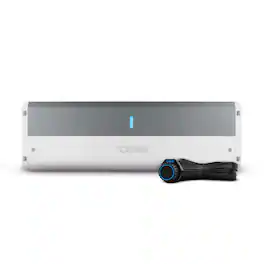DS18 Audio - NXL-M 5-Channel Class D Car Amplifier with Marine Rating - White/Silver