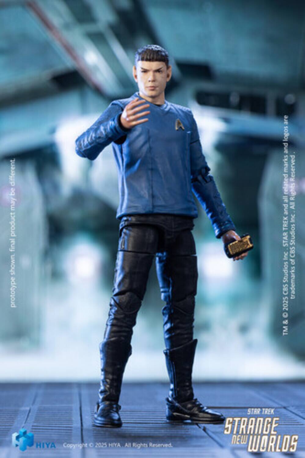 Different. Be may product final shown. Prototype A are logos and marks Reserved related Rights all and All Inc TREK STAR Studios Inc CBS of Studios CBS trademarks 2025 & TM HIYA Copyright 2025 HIYA All Rights Reserved STAR TREK STRANGE NEW WORLDS