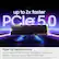 Up to 2x faster PCle 5.0. SAMSUNG 5.0 Solid State Drive. Performance PCle 5.0. Up to 14,800/13,400 MB/s sequential read/write speeds. Twice as fast as the 990 PRO SSD. *Measured with Intelligent Turbo Write technology activated. Based on 4189100 Pro with Heatsink; performance may vary depending on SSD's firmware, storage capacity system hardware configuration, and other factors. Fast system configuration: AMD Ryzen 9 7950X 16-Core Processor 4.50GHz DORS 4800MHZ 16G8x2, OS-Ubuntu 22.04.2, Chipset-ASRock-X670E-Taichi.