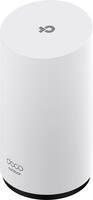 TP-Link - Deco BE65 Outdoor BE11000 Tri-Band Mesh Wi-Fi 7 Router - Ideal for Garages, Gardens, Patios or any Outdoor Spaces - White - Front_Zoom