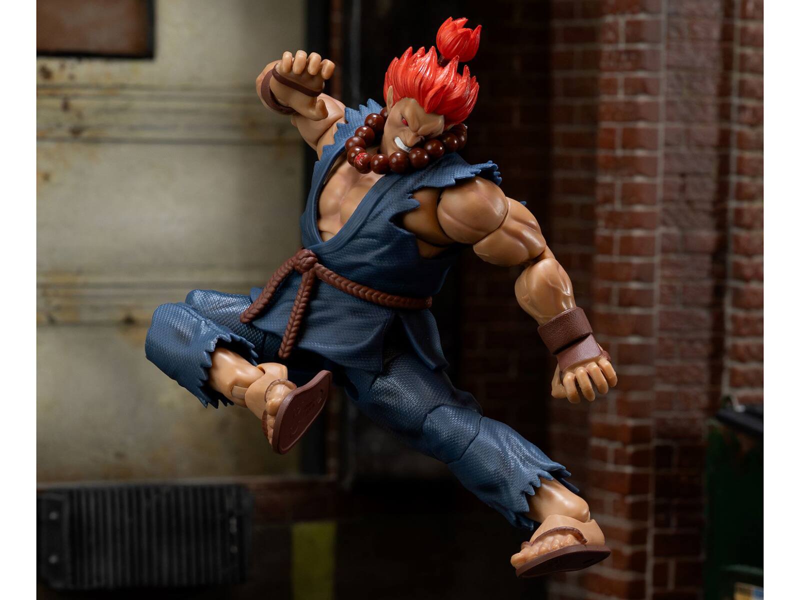 Alt View 7. Jada - Akuma 6" Moveable Figure with Accessories and "Ultra Street Fighter II: The Final Challengers" (2017) Video Game by Jada.