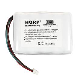 HQRP - 2200mAh Battery for Logitech Squeezebox X-R0001, 930-000097, 930-000101, 930-000129, 830-000080, 830-000070 Radio