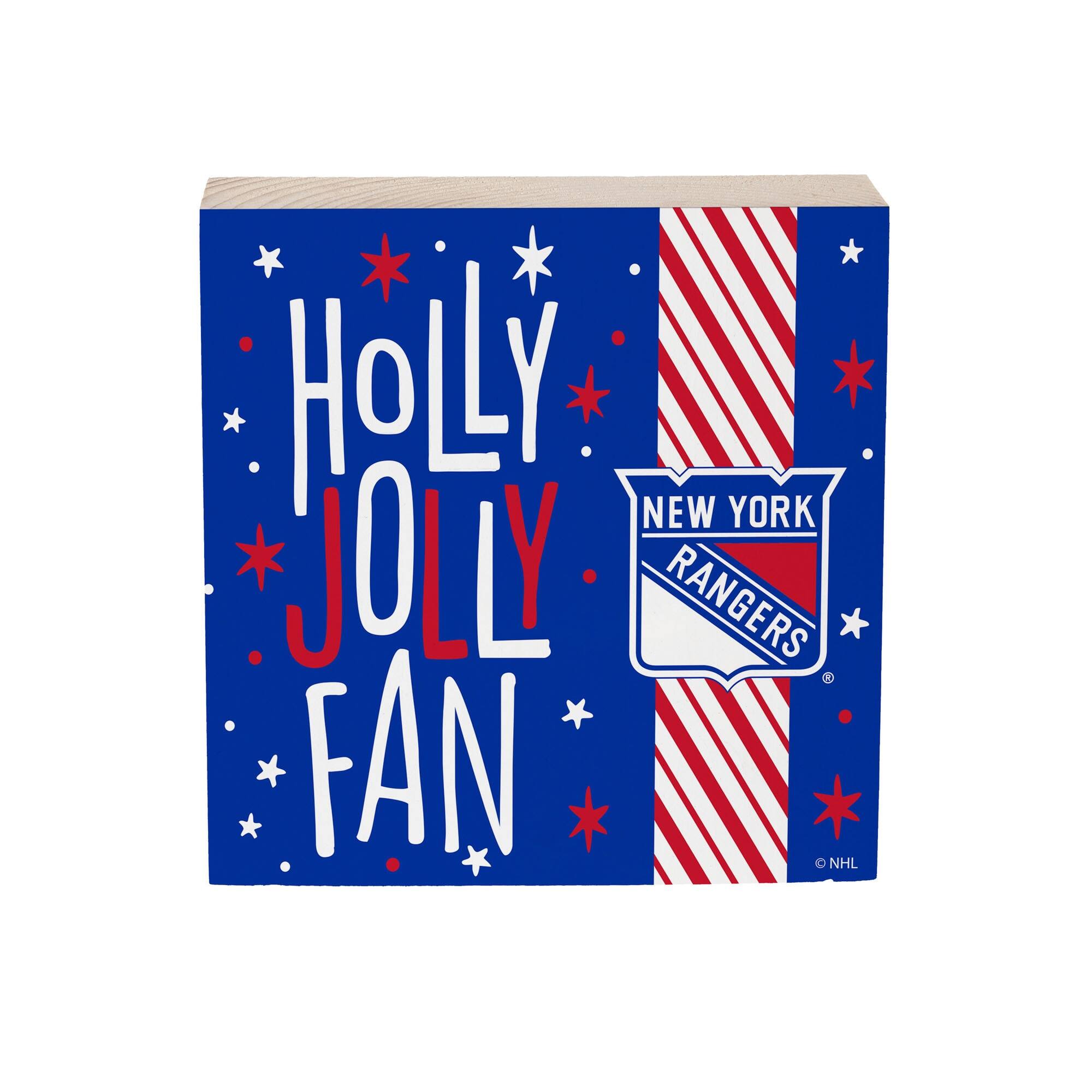 HOLY JOLLY FAN  
NEW YORK RANGERS  
NHL