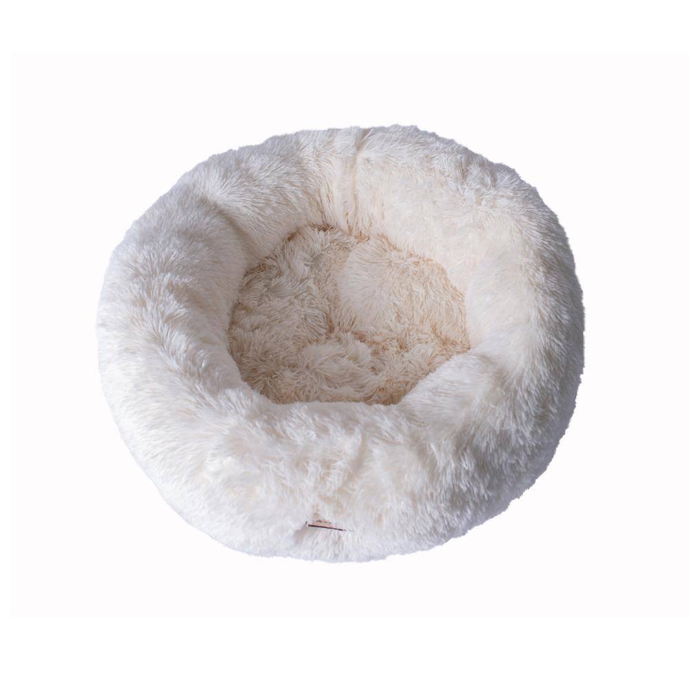 Alt View 6. Armarkat - Cuddle Bed Ultra Plush And Soft - White.