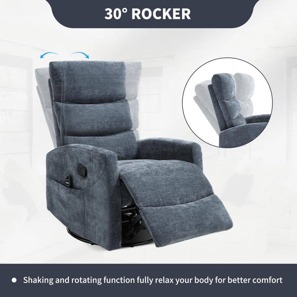 30° ROCKER

Shaking and rotating function fully relax your body for better comfort