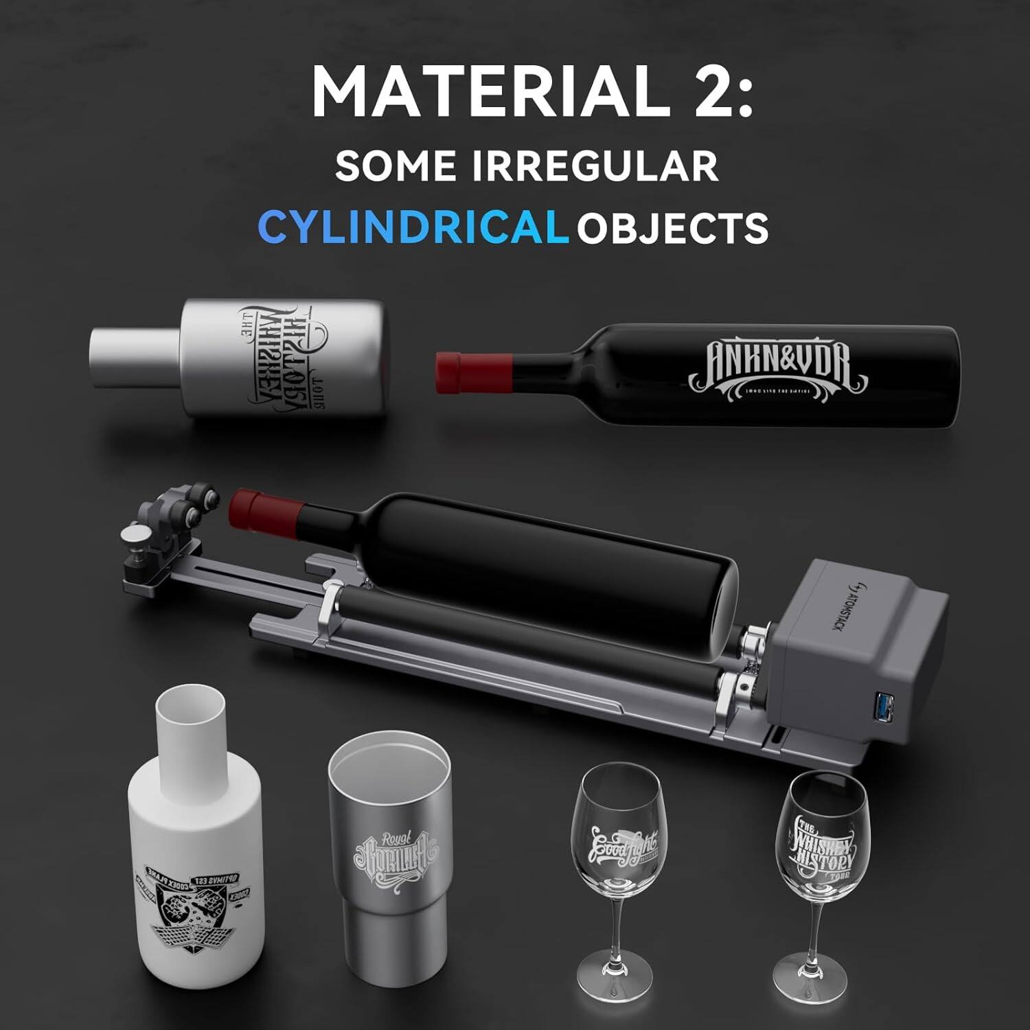 MATERIAL 2: SOME IRREGULAR CYLINDRICAL OBJECTS