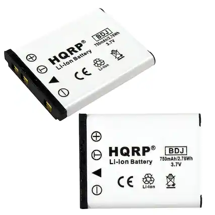 750mAh/2.78Wh BDJ 3.7V HQRP Li-lon Battery LI-Ion CE + R HQRP BDJ T 750mAh/2.78Wh Li-lon Battery 3.7V I CE Li-lon