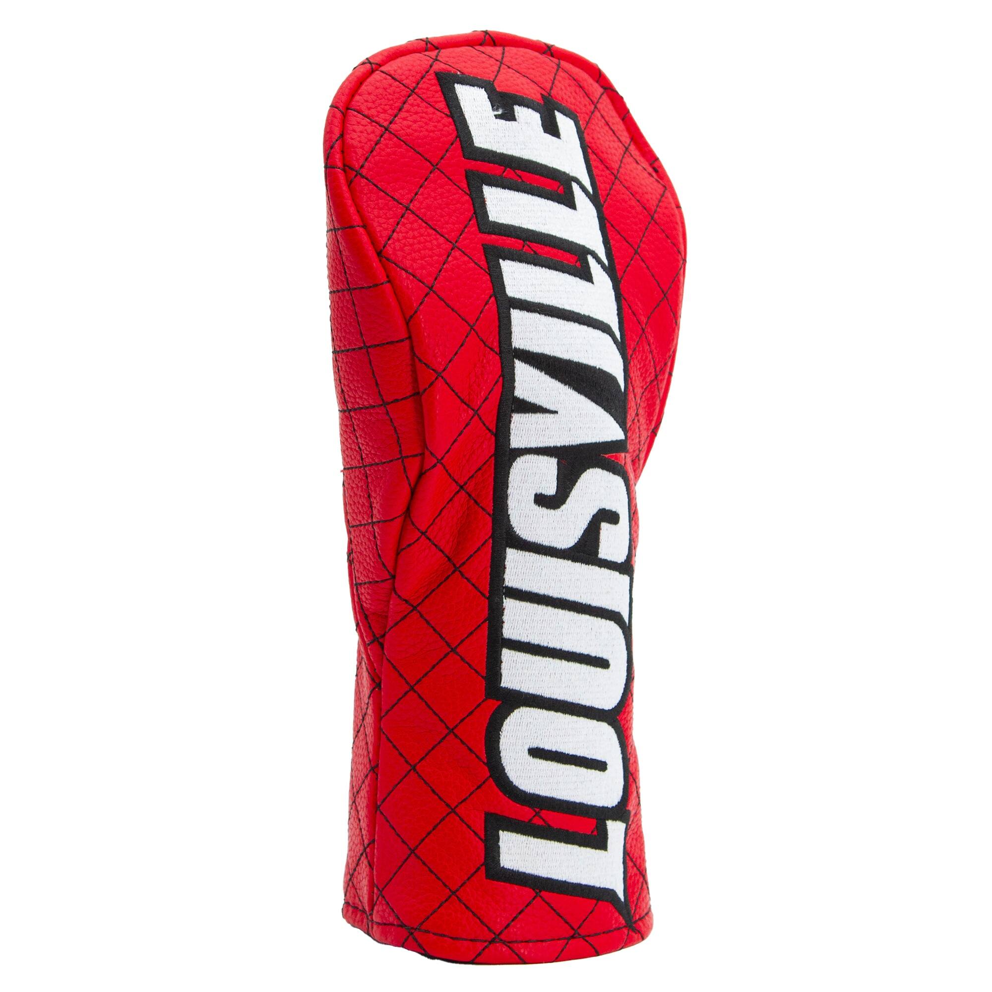 Alt View 2. Team Golf - Louisville Cardinals Quilted Fairway Headcover - Multicolor.