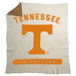 Logo Brands - Tennessee Volunteers 50" x 60" Luxe Dreams Throw Blanket - Oatmeal