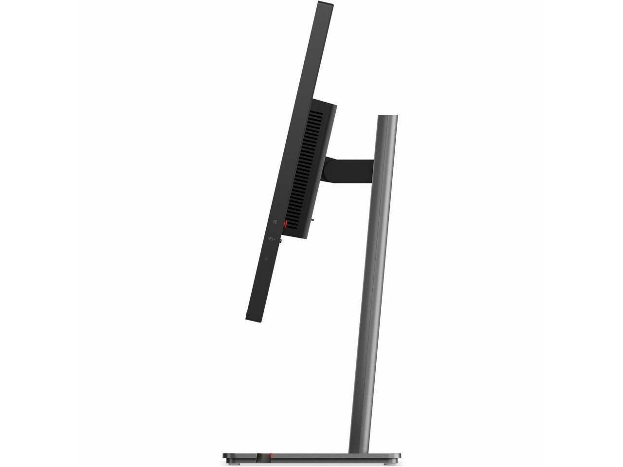 Back. Lenovo - Lenovo ThinkVision P27Q-40 27" WQHD IPS Monitor - 2560x1440 - 120Hz - USB-C, HDMI, DP - Eclipse Black.