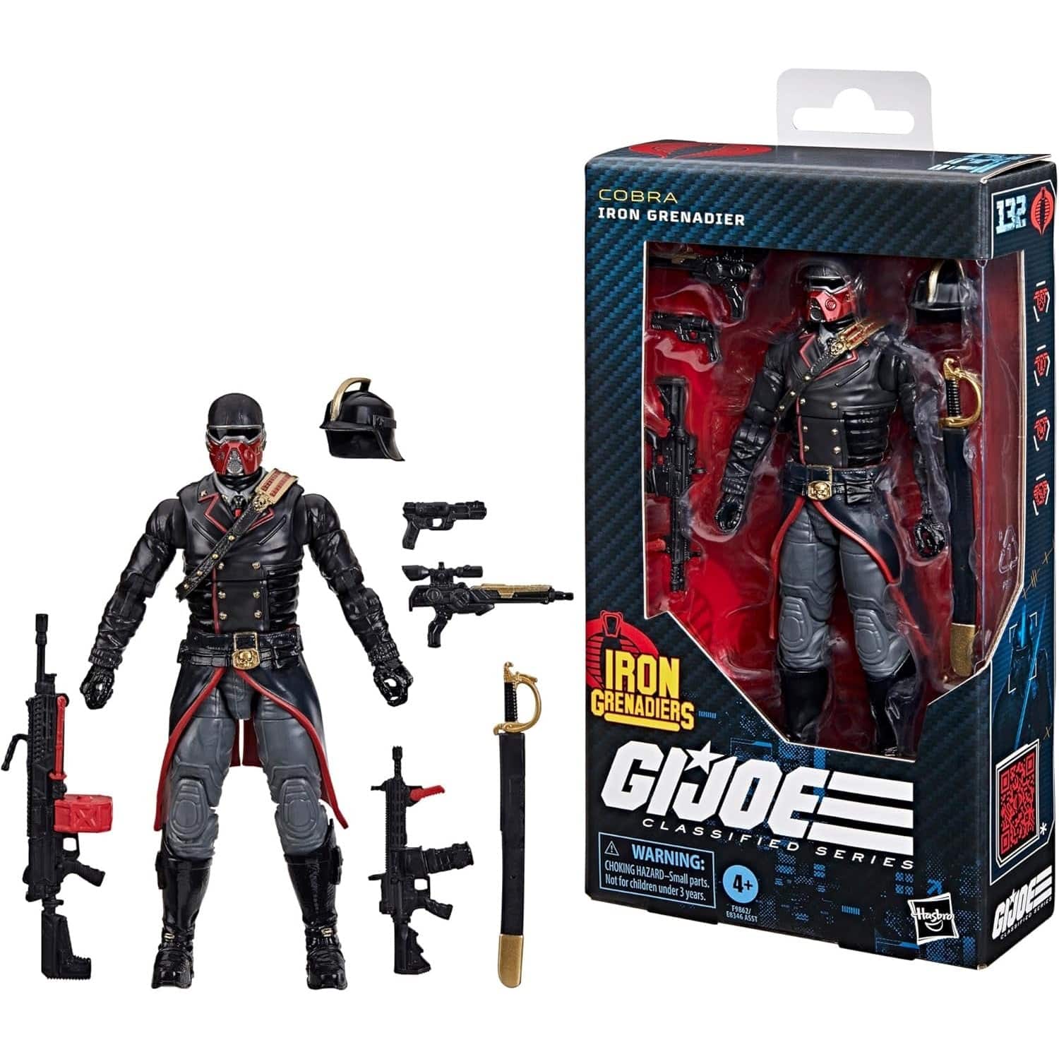 Hasbro - G.I. Joe Classified Series: #132 Iron Grenadier Collectible 6 Inch Action Figure price history on PriceWatchPro