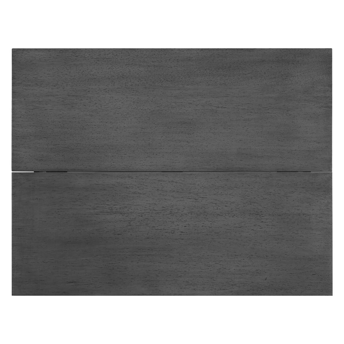Alt View 6. Loheer - Loheer Gray Farmhouse Dining Table, Extendable Drop Leaf Design for Small Spaces - Gray.