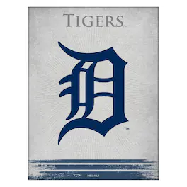 Holland Bar Stool Co. - Detroit Tigers 24" x 32" Splash Canvas Wall Art - Multicolor