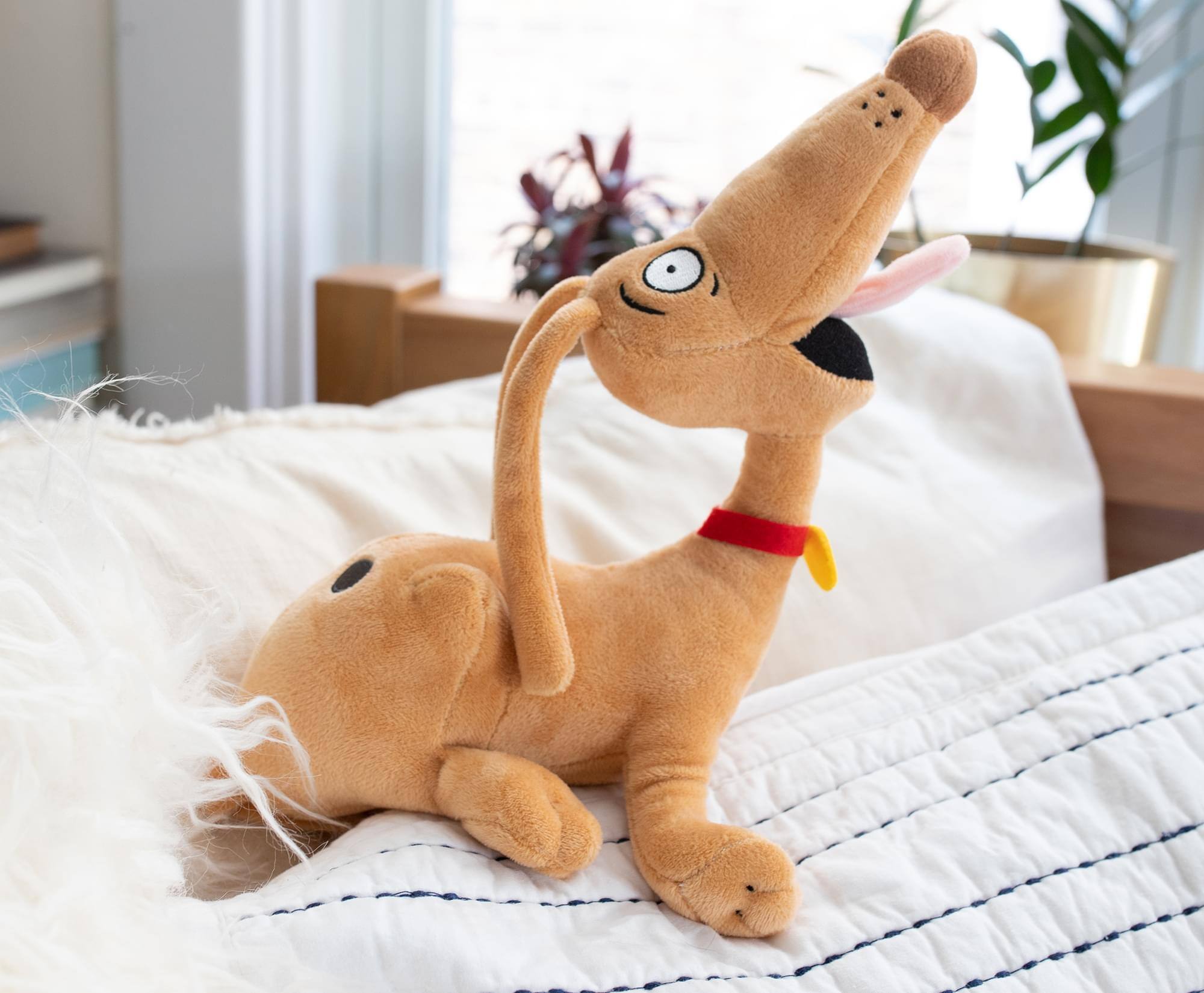 Alt View 3. Nickelodeon - Nickelodeon Rugrats 12-Inch Character Plush Toy | Spike - Brown.