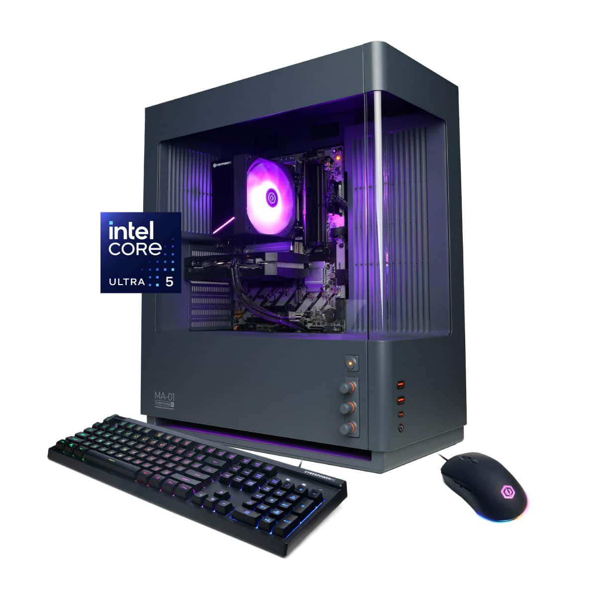 CyberPowerPC Gaming Desktop Intel Core Ultra 5 225F 2025 NVIDIA