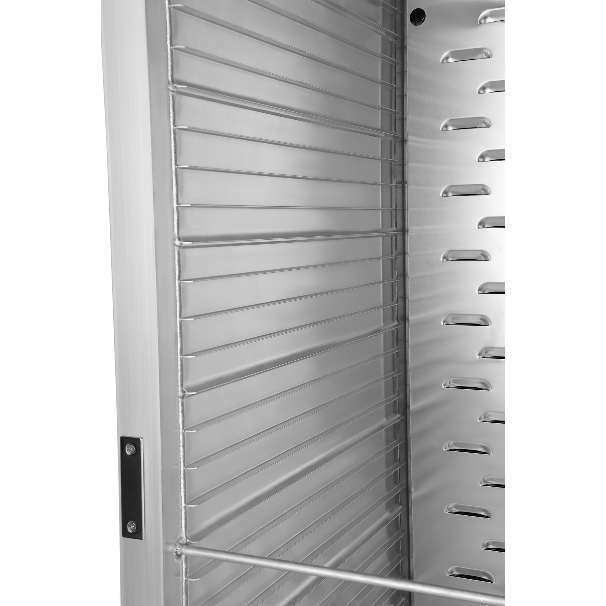 Alt View 3. Koolmore - 33 in. Commercial Insulated Heated Holding/Proofing Cabinet with 35-Pan Capacity and Solid Door in Silver KM-CHP36-SISS - Silver.