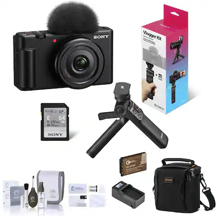 SONY Vlogger Kit ZEISS Tessar 20776 V30@3 V30 0 3 2 E 64 R: 270a MEA GB W:70Ma M&S SONY -6 SONY AND Dde. GX-NP-BX aX T RECHNAGONU .. s FSACO - Saog le e PROSPTIC PS PROSPIC O I