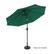 Alt View 14. Nature Spring - 10-Foot Patio Half Umbrella with Auto Tilt - Hunter Green.