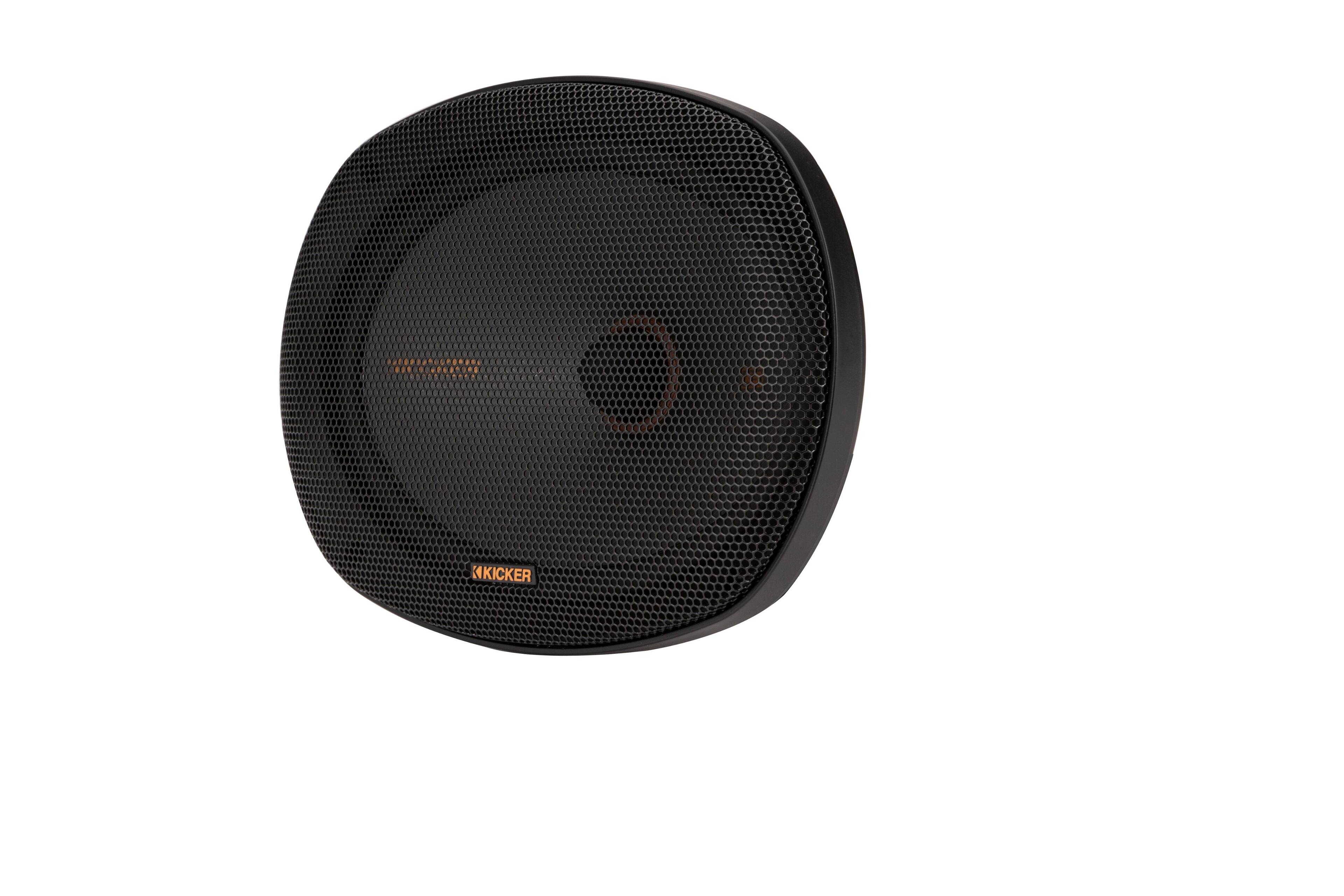 Back. KICKER - KS Series 6 X 9 inch  Component 2-Way Car Speaker with Polypropylene Cone (Pair) for Automobile - BLACK.