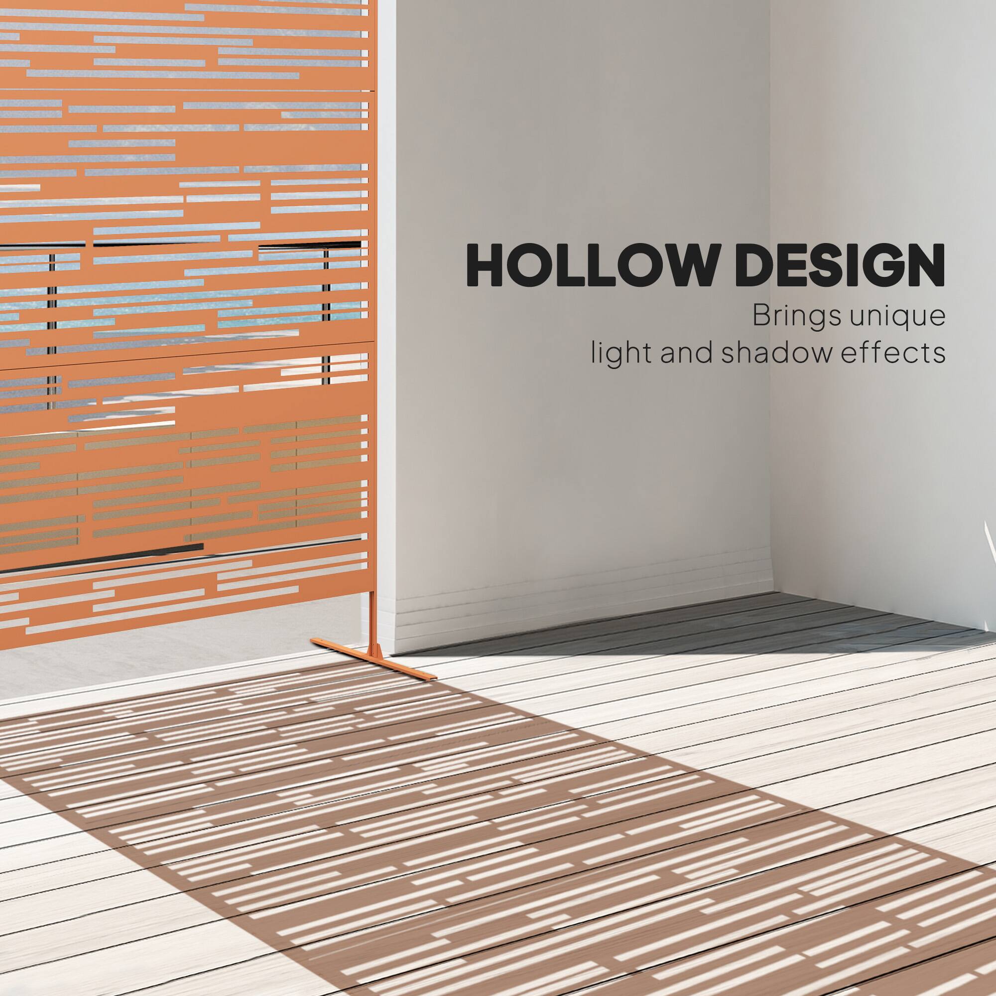 HOLLOW DESIGN  
Brings unique light and shadow effects