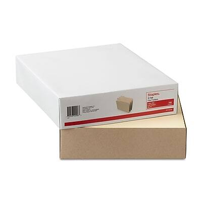 Staples  
3-Tab  
3-Tab  
1/3 Cut  
100ct