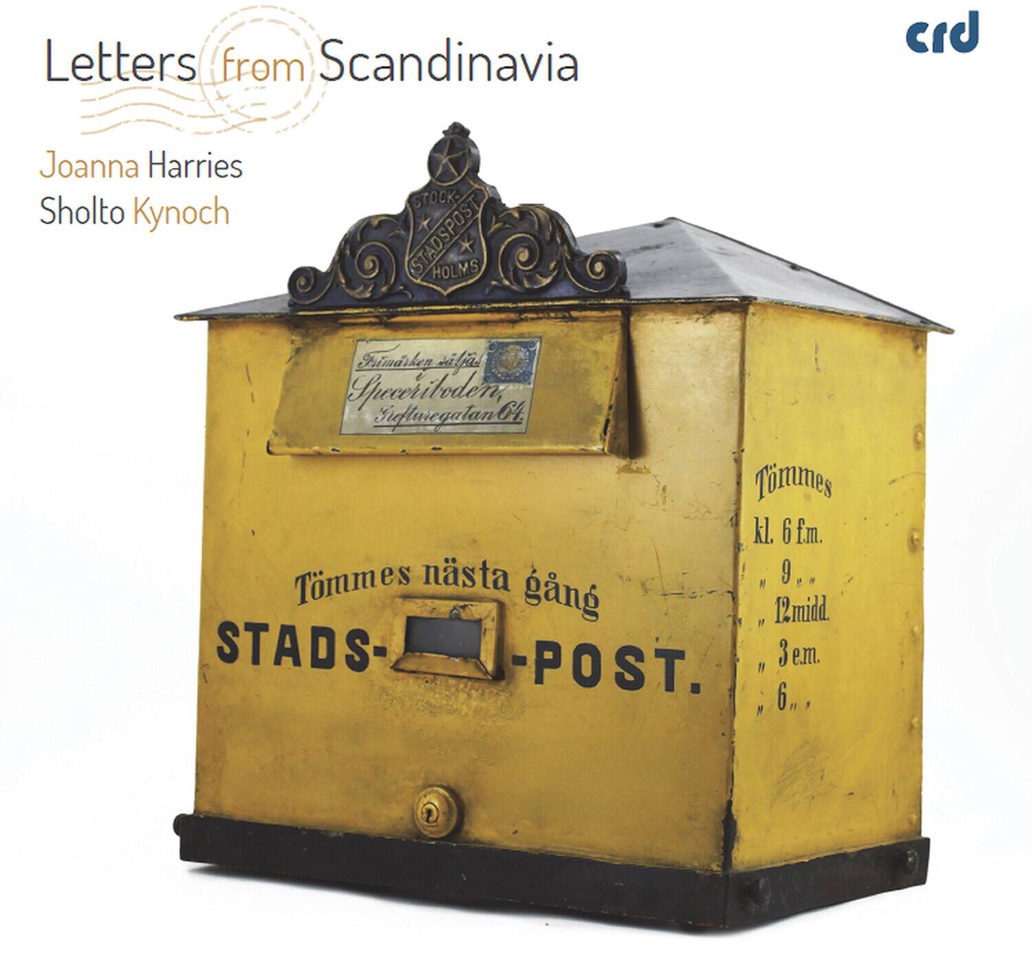 Letters from Scandinavia

Joanna Harries  
Sholto Kynoch

STOCKHOLMS  
STADS-POST  
HOLMS

Tömmes nästa gång  
STADS-POST.

Tömmes kl. 6 f.m.  
9  
12midd  
3 e.m.  
6
