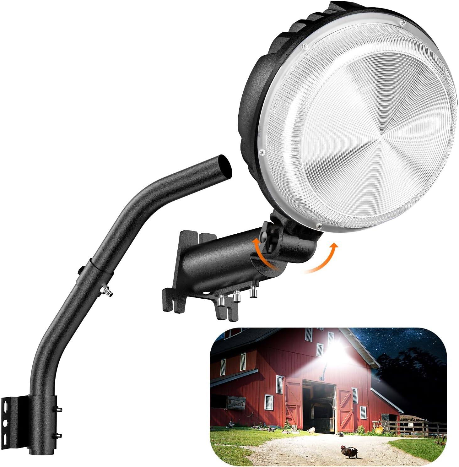 Nordic Hygge - 24000LM 150W LED Barn Light with Dusk to Dawn Photocell IP66
