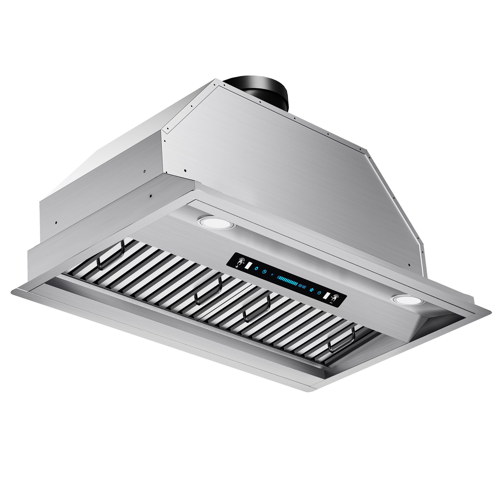ZJKLA - 30 inches - Externally Vented - Range Hood Insert - Stainless Steel