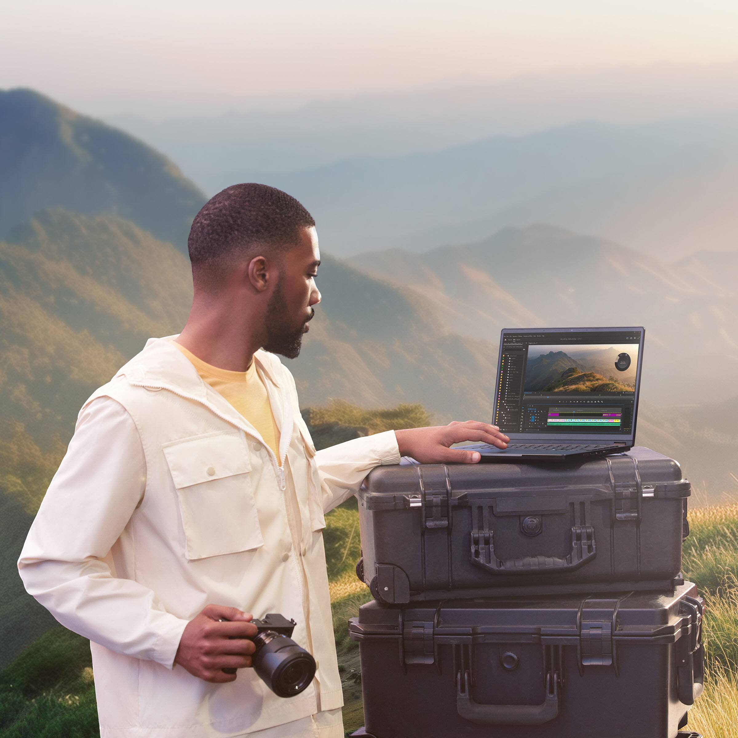 Alt View 11. ASUS - ProArt PX13 13.3" 3K OLED Touch Screen Convertible - Copilot+ PC - AMD Ryzen AI Max+ 388 - 32GB RAM - 512GB SSD - Nano Black.