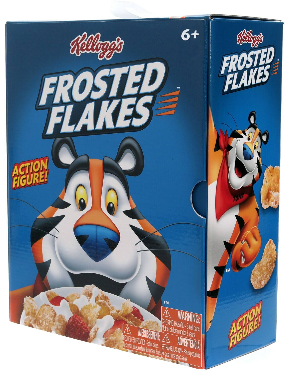 Kellogg's  
FROSTED FLAKES  
ACTION FIGURE!  

6+  

WARNING: CHOKING HAZARD - Small parts. Not for children under 3 years.  
AVERTISSEMENT: Risque de suffocation - Petites pièces. Ne convient pas aux enfants de moins de 3 ans.  
ADVERTENCIA: Estrangulación - Piezas pequeñas. No para niños menores de 3 años.