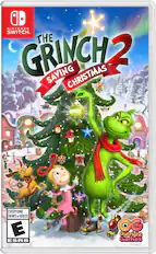 NINTENDO SWITCH. THE GRINCH 2 SAVING CHRISTMAS. GRINCH. EVERYONE ENFANTS et ADULTES. ESRB E. Outright Games