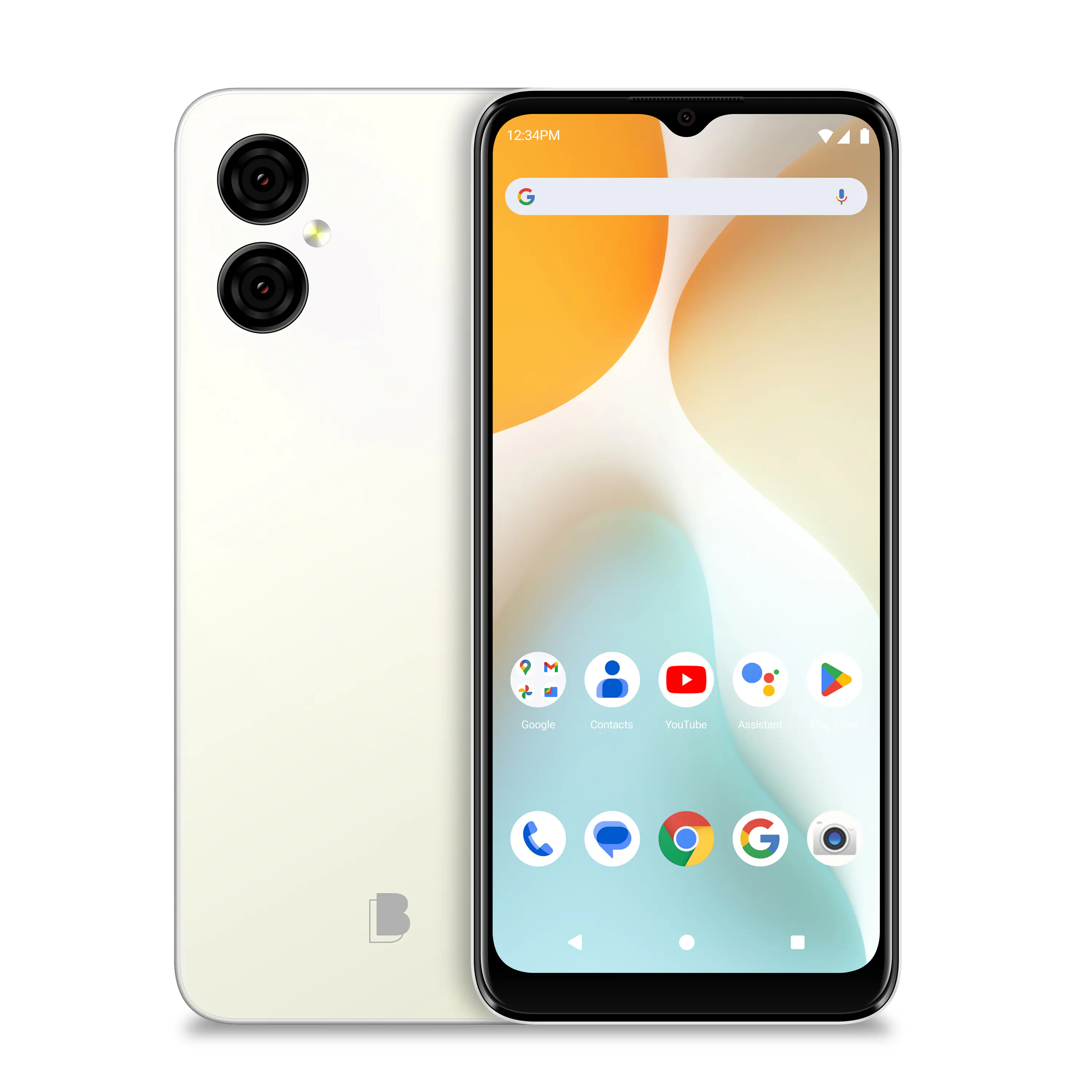 12:34 PM M Google Contacts YouTube Assistant