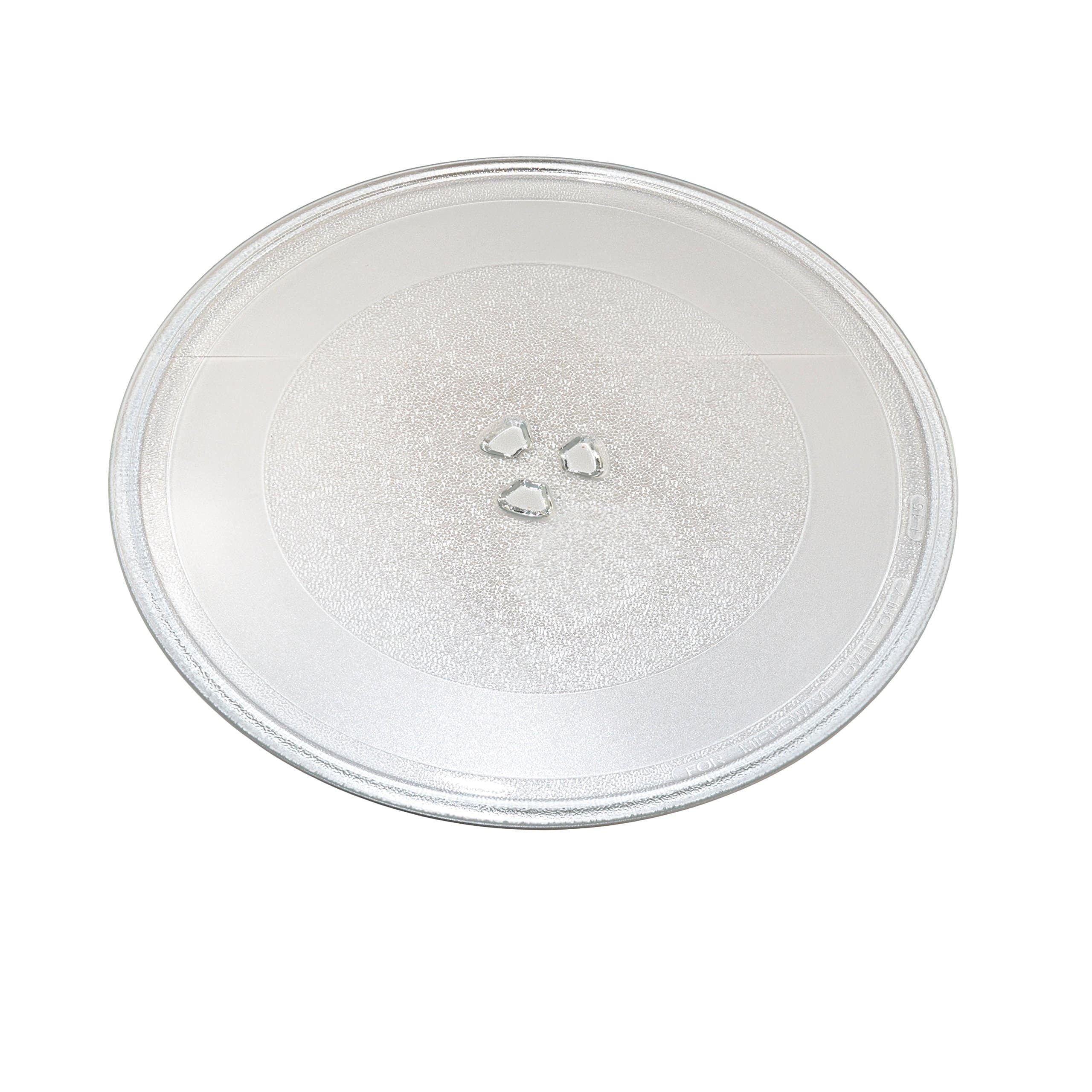 HQRP - 12-3/4 inch 12.75" Glass Turntable Tray for GE WB49X10061 JE1590BC01 JVM1533BD004 JVM1542BF002 PEB1590DM1BB Microwave