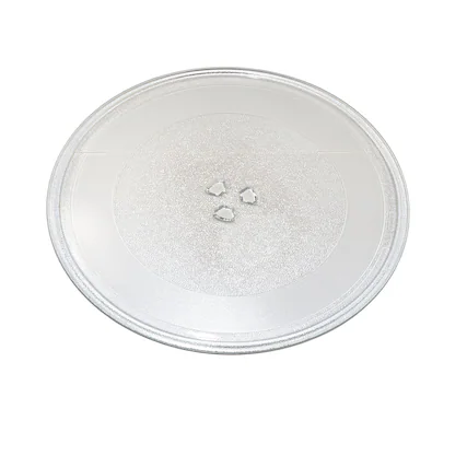 Front. HQRP - 12-3/4 inch 12.75" Glass Turntable Tray for GE WB49X10061 JE1590BC01 JVM1533BD004 JVM1542BF002 PEB1590DM1BB Microwave.