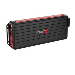 Cerwin Vega - VCU85 Vega Series Water-Resistant 5‑Channel Class‑D Amplifier – 80x4 + 200W RMS @ 4Ω, 150x4 + 350W RMS @ 2Ω - Black/Gray