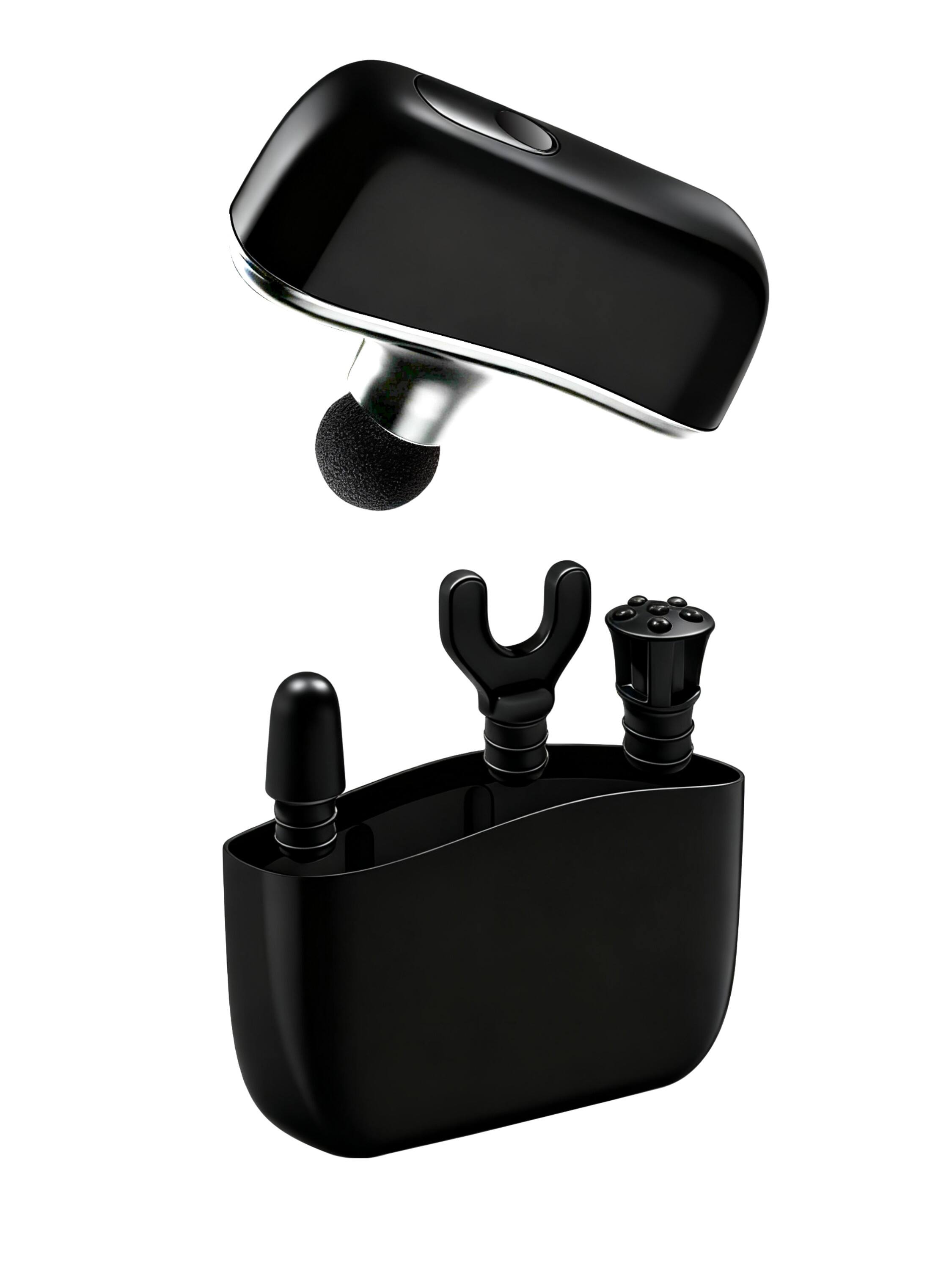 Alt View 7. OKACHI - Fascia Massager 4.9” tall 8 oz - Black.