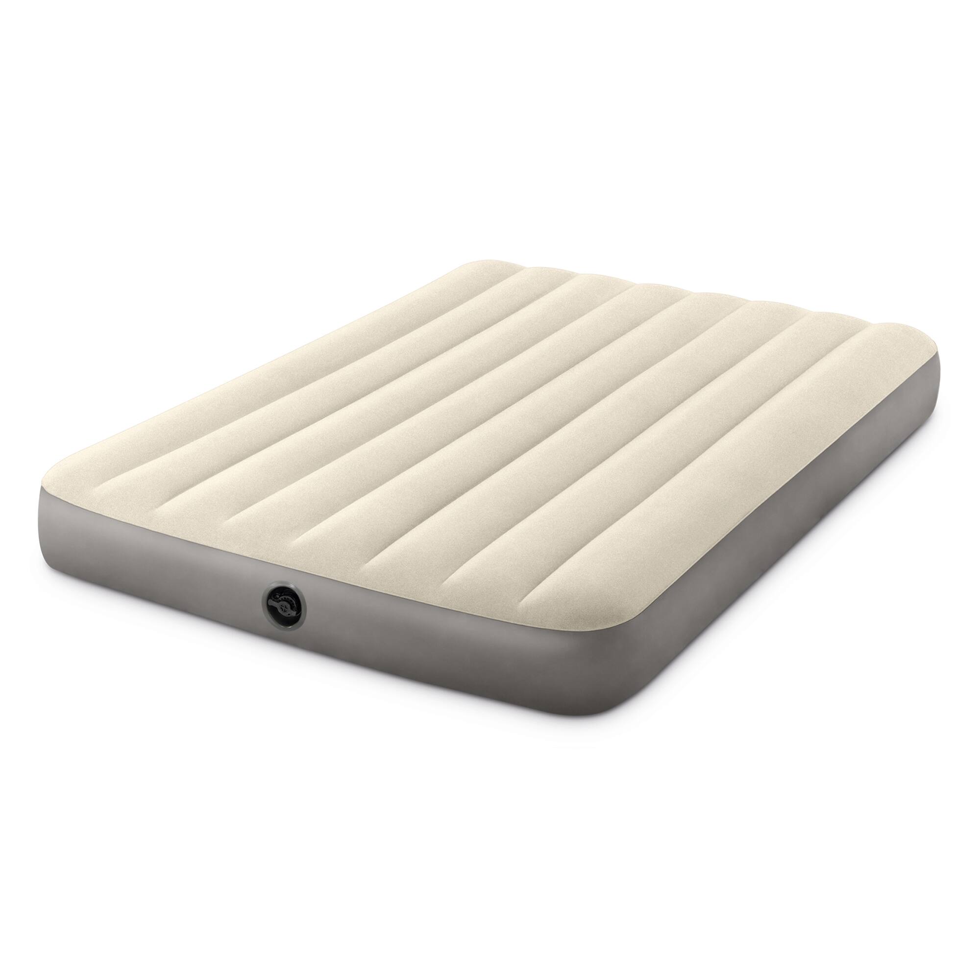Alt View 4. Intex - Intex 64102E Dura-Beam Standard Series Single Height Inflatable Airbed, Full - Beige.