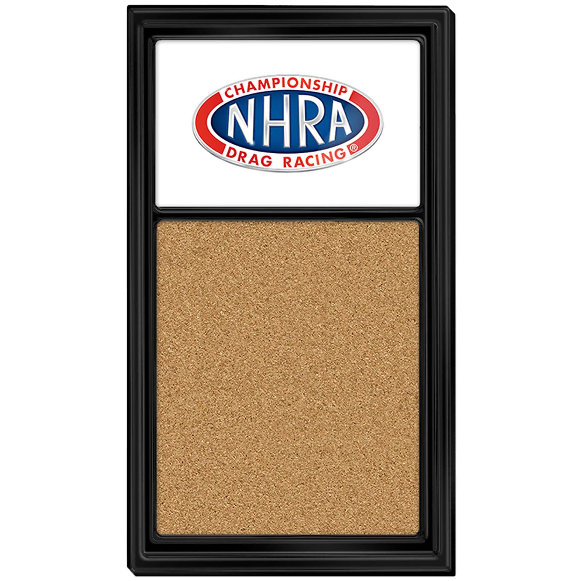 The Fan-Brand - NHRA Championship Drag Racing 31'' x 17.5'' Cork Note Board - Multicolor