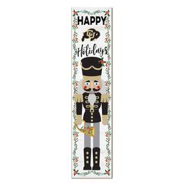 Jardine - Colorado Buffaloes 11" x 46" Nutcracker Holiday Leaner Sign - White